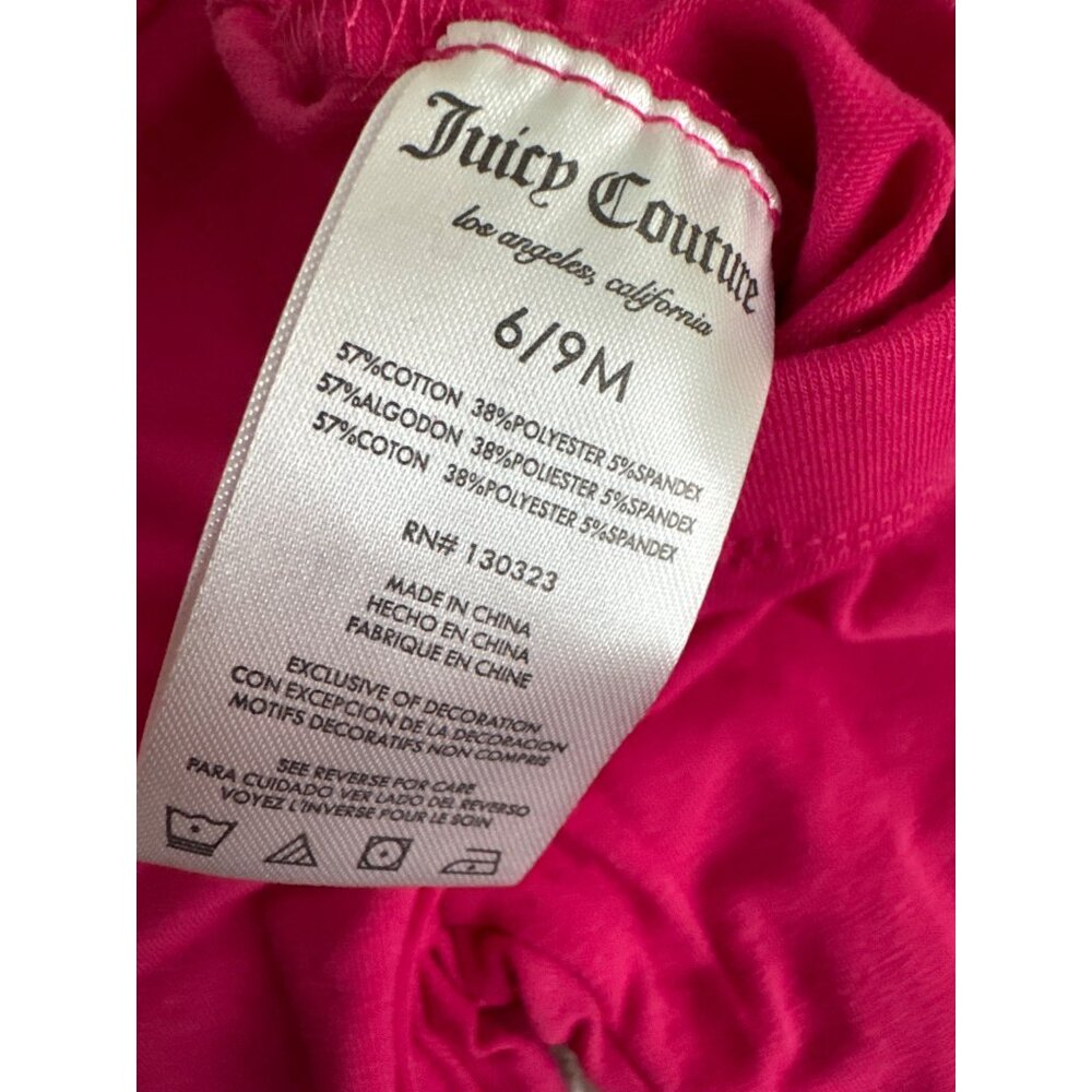 Juicy Couture baby girl Matching Set Size 6/9 Months nwt - Picture 7 of 8